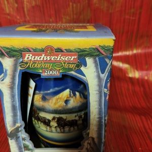 2000 Budweiser Holiday Stein